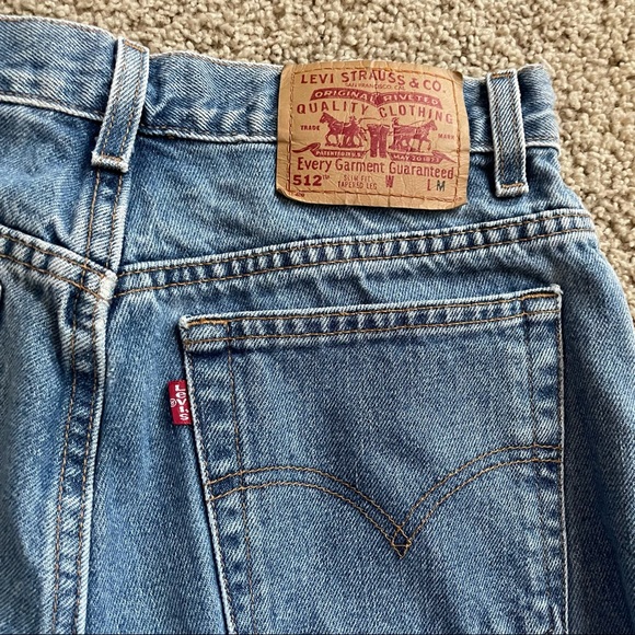 Levi’s Vintage 512 Orange Tag Slim Taper Mom Jeans - Picture 6 of 10
